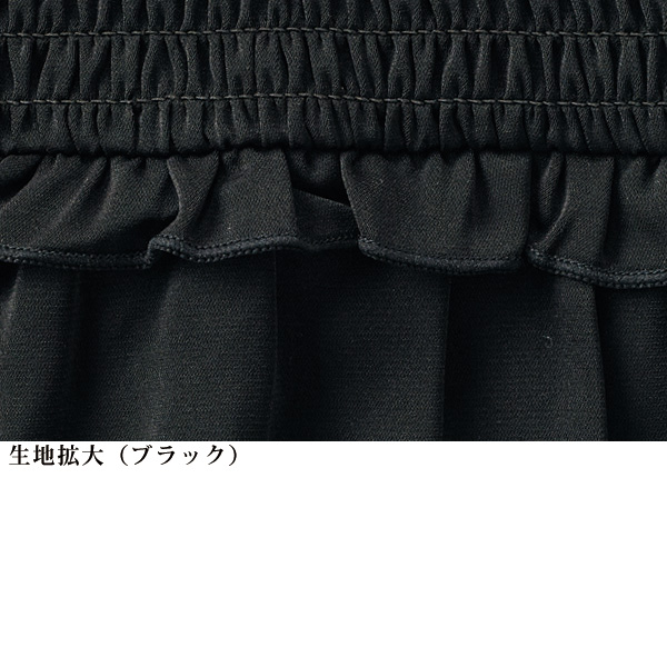 胸元シャーリングブラウス