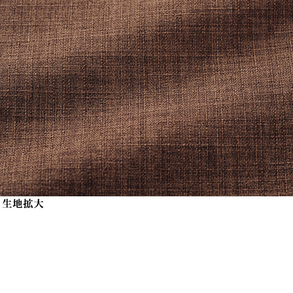 麻調素材カーブシルエットパンツ