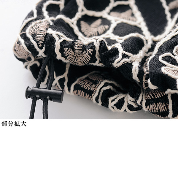 総刺しゅうジップアップジャケット