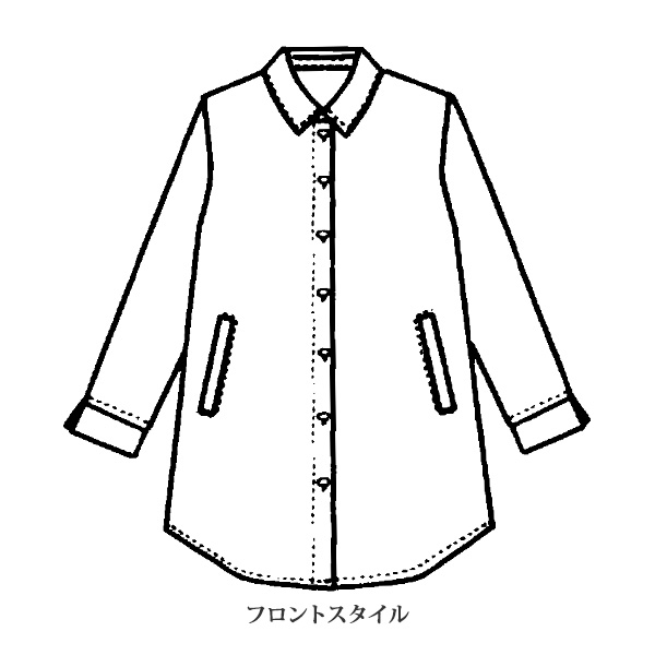 バックデザインシャツジャケット