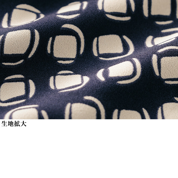 変わりドット柄ドッキングワンピース 大きいサイズ M L LL 3L