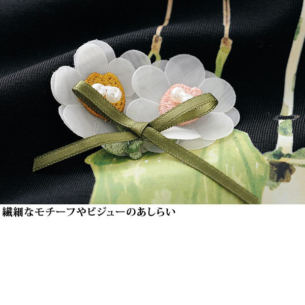 プリント＆モチーフ付Tシャツ