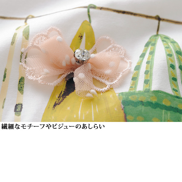 プリント＆モチーフ付Tシャツ