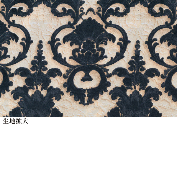 オリエンタル柄プリントワンピース