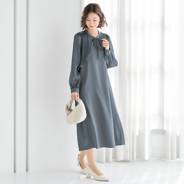 ボレロ＆ワンピースセット