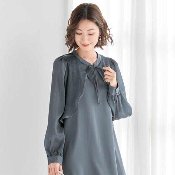 ボレロ＆ワンピースセット