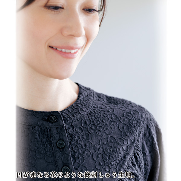 ディージーワイ 総刺しゅうワンピース Dgy