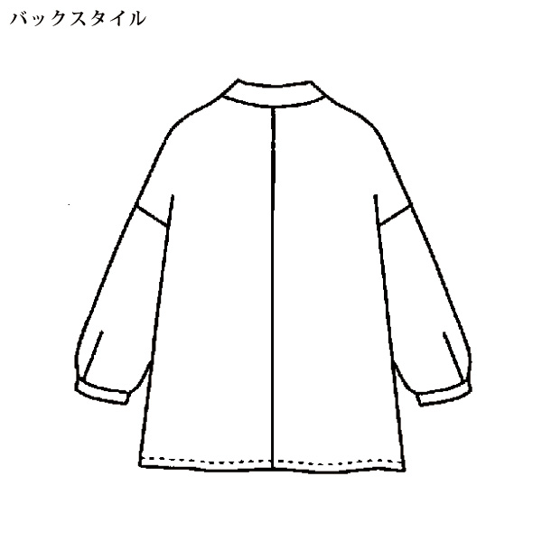 ジャカード織シャツチュニック