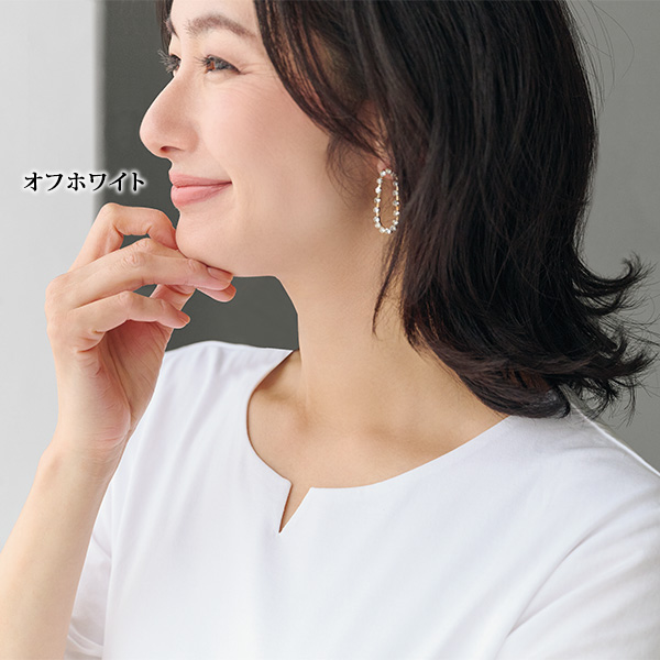 キーネック「マダムTシャツ」