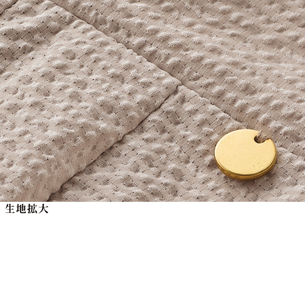 「UVカット＆通気性」サッカー素材フレアスカート
