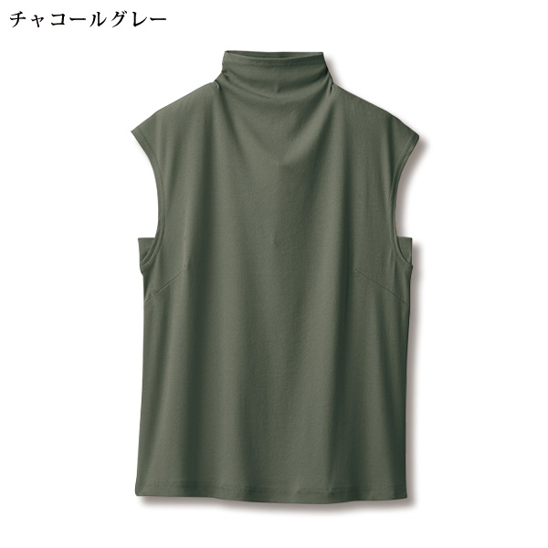 強撚綿フレンチ袖プルオーバー
