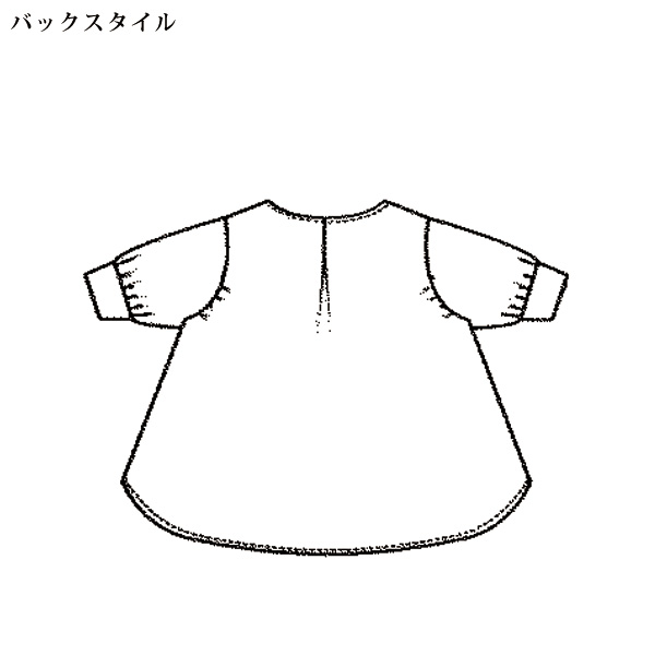 レディプリントストライプチュニック