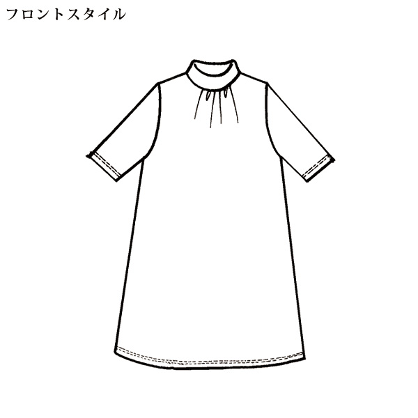 ひんやりカットソーチュニック