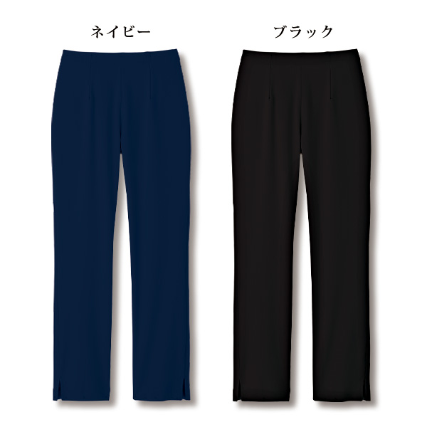 東レ シェルタリングホワイトTM サイドスリットパンツ 大きいサイズ M L LL 3L