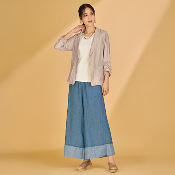 清涼素材テーラードジャケット