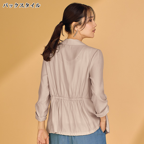 清涼素材テーラードジャケット