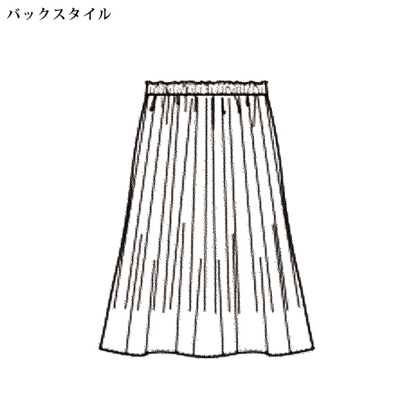 幾何学柄プリーツスカート 大きいサイズ M L LL 3L