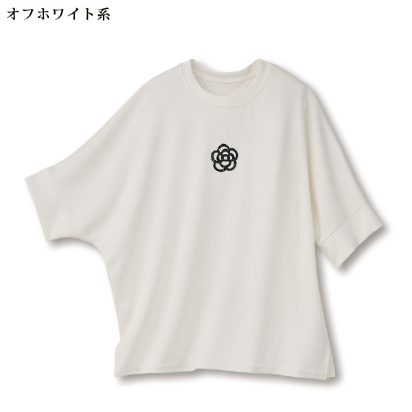 花モチーフドルマンプルオーバー