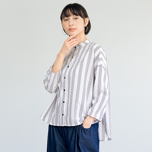 ディージーワイ ドビーストライプシャツ Dgy