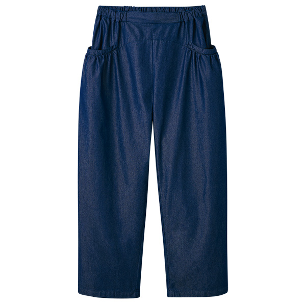 ディージーワイ 清涼機能のゆるっとコクーンデニムパンツ Dgy