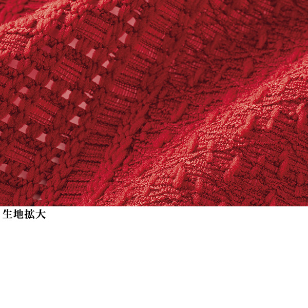 やわらかジャカードフレアプルオーバー