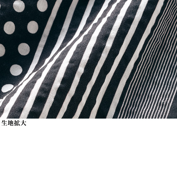 ドット＆ストライプ プリントワンピース