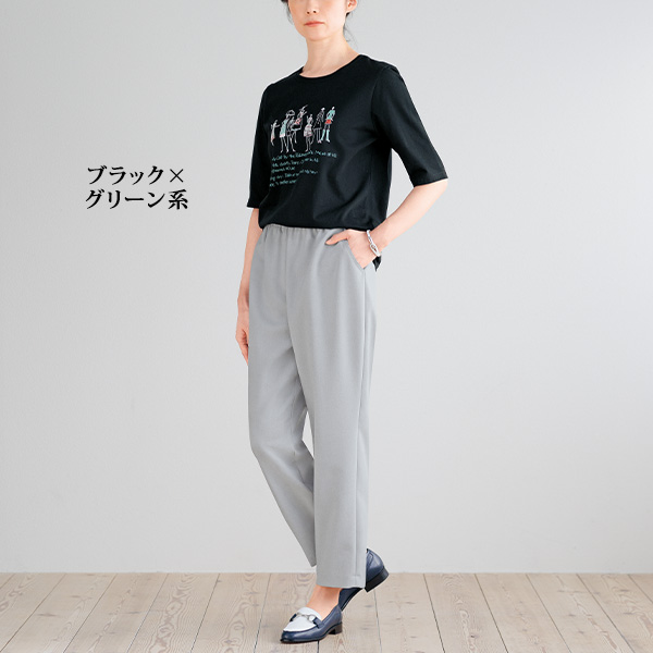 アイスロイヤル イラストプリントTシャツ