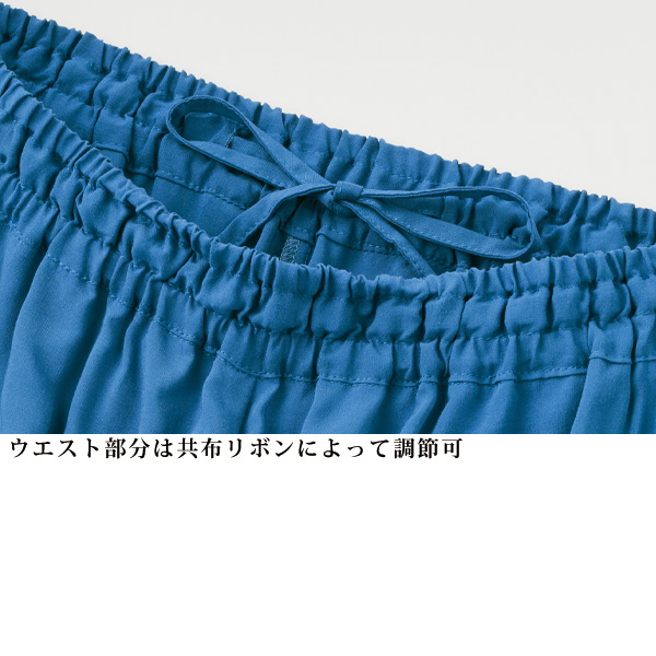 テロンと涼やかセミワイドパンツ