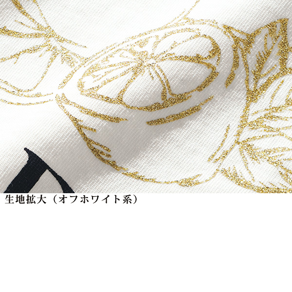 フルーツ柄プリントTシャツ