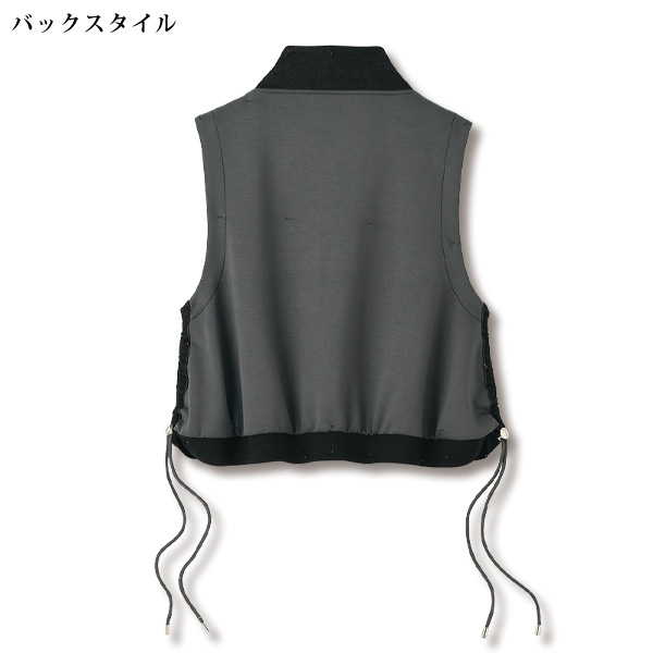 配色デザインカットソーベスト