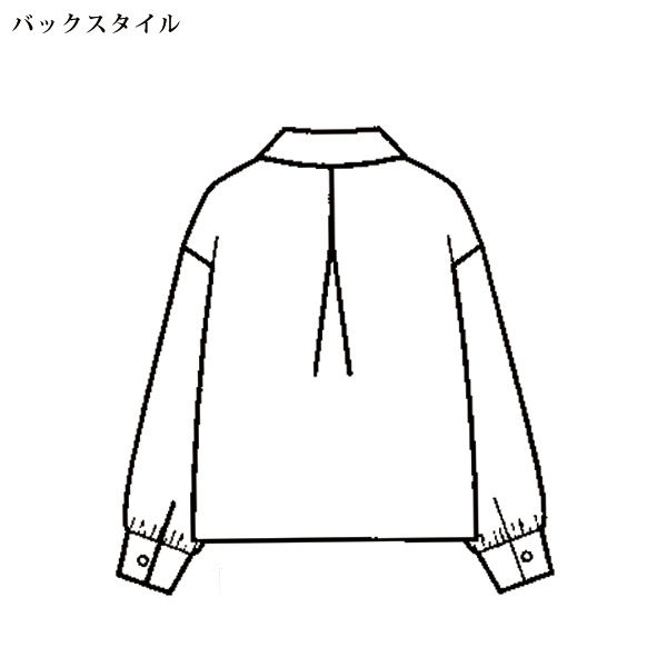ライトツイードシャツジャケット 大きいサイズ M L LL 3L