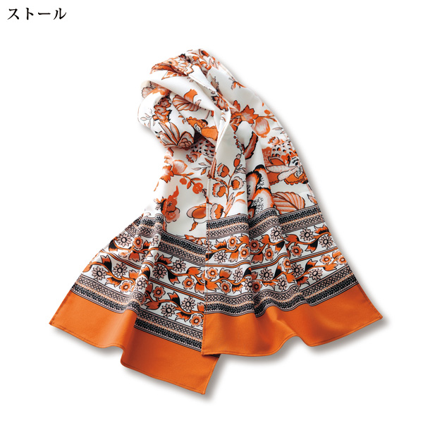 ストール付スキッパーチュニック