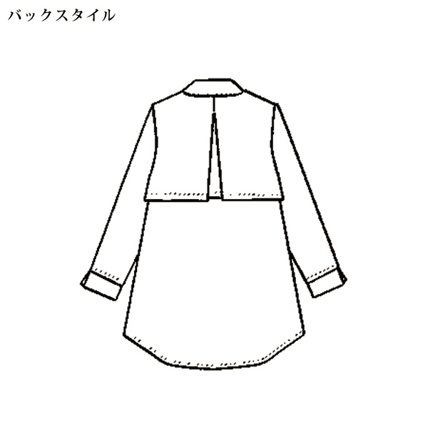 バックデザインシャツジャケット