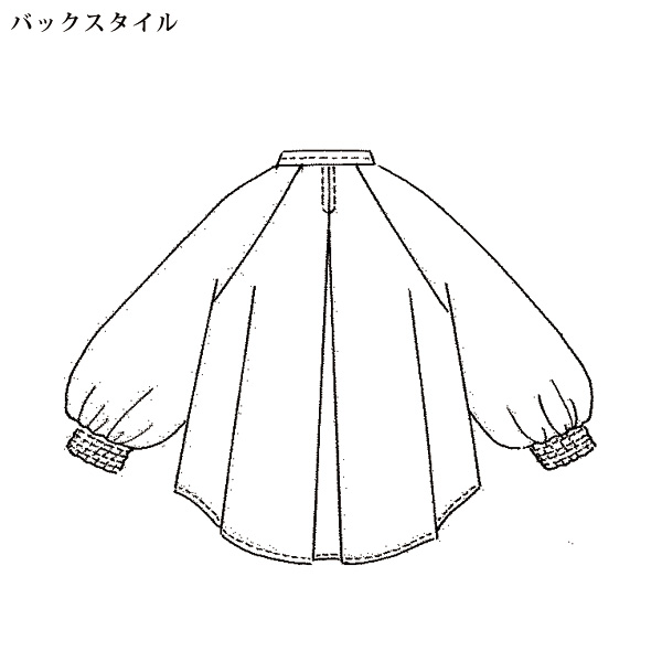 ストライプドルマンシャツ