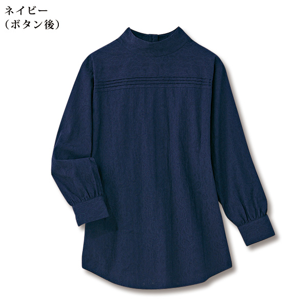前後2WAYジャカードシャツ