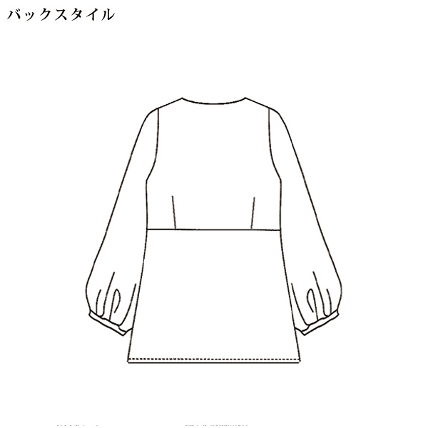 レース切替チュニック