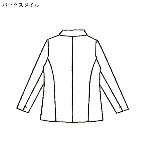 ポンチ素材テーラードジャケット