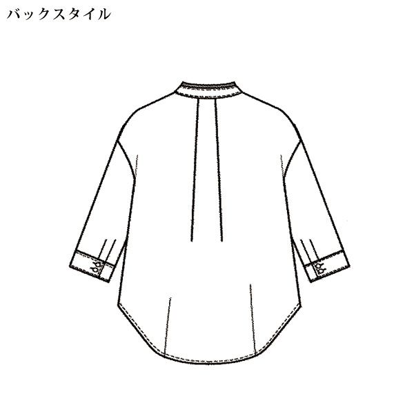 オンブレチェックゆったりシャツ
