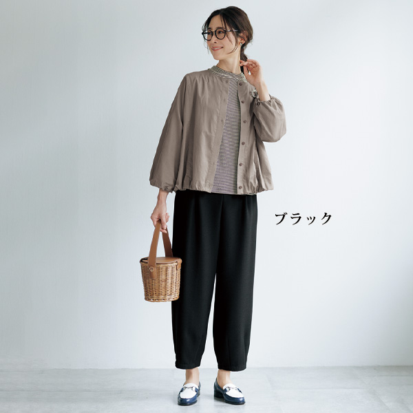 「お家で洗える」吸汗・速乾コクーンパンツ 大きいサイズ M L LL 3L