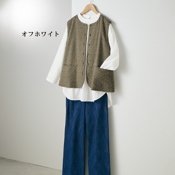 シンプルブラウスチュニック