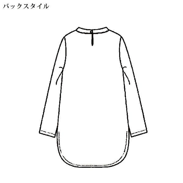 シンプルブラウスチュニック