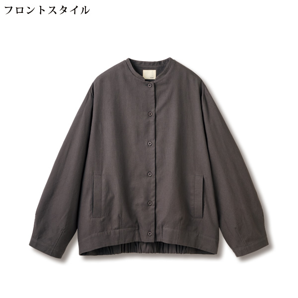 シンプルコットンジャケット