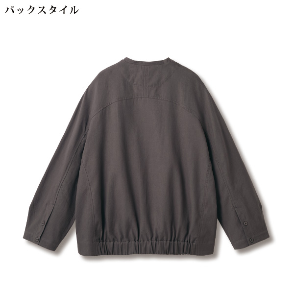シンプルコットンジャケット