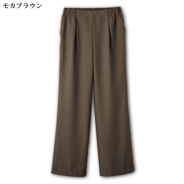 「お家で洗える」セミワイドパンツ 大きいサイズ M L LL 3L