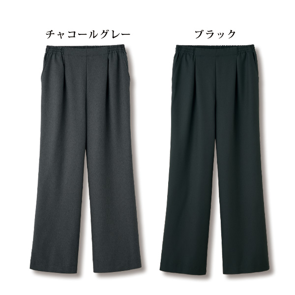 「お家で洗える」セミワイドパンツ 大きいサイズ M L LL 3L