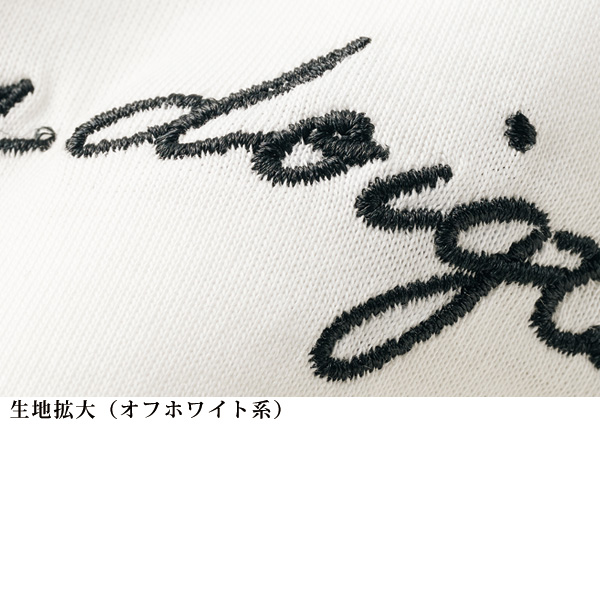 英字刺しゅう入りＴシャツ