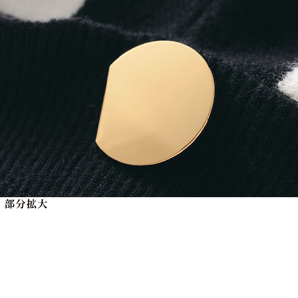 パネルボーダーニットチュニック