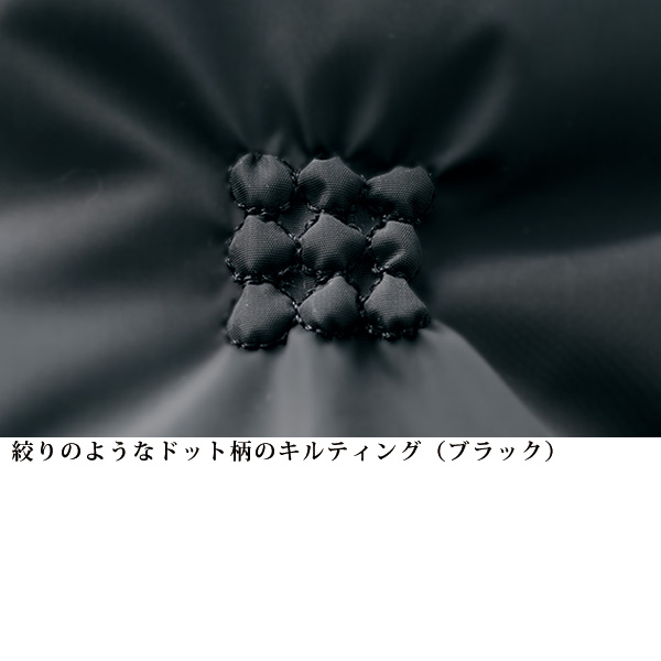 フェイクファートリミング中わた入りベスト