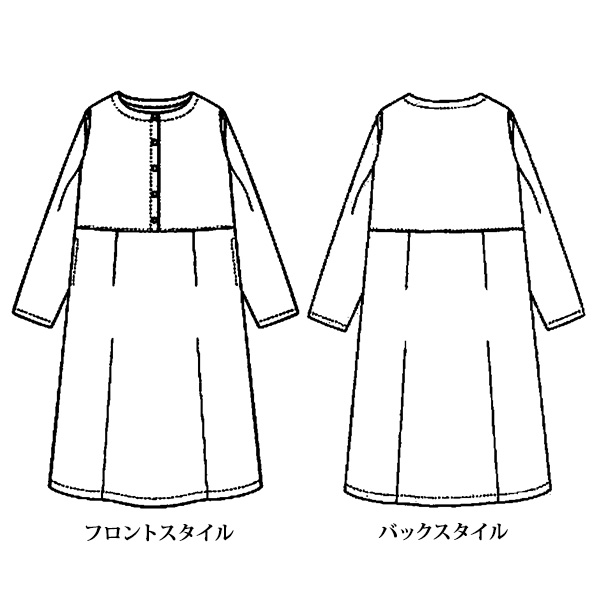 プリントワンピース