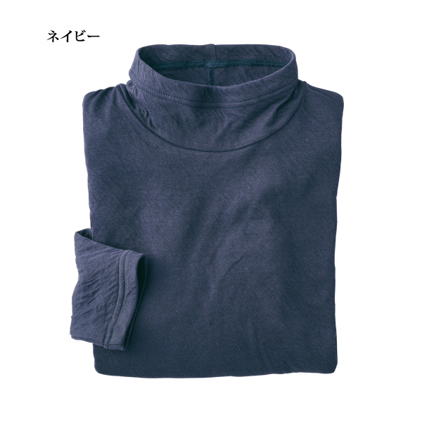 柔らかコットンガーゼプルオーバー